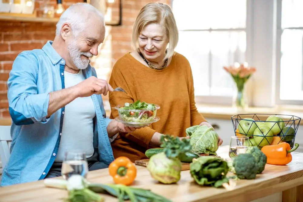 dieta para el adulto mayor sano